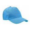 Cap - mod. 4011:Cyan, Polyester, Cyan